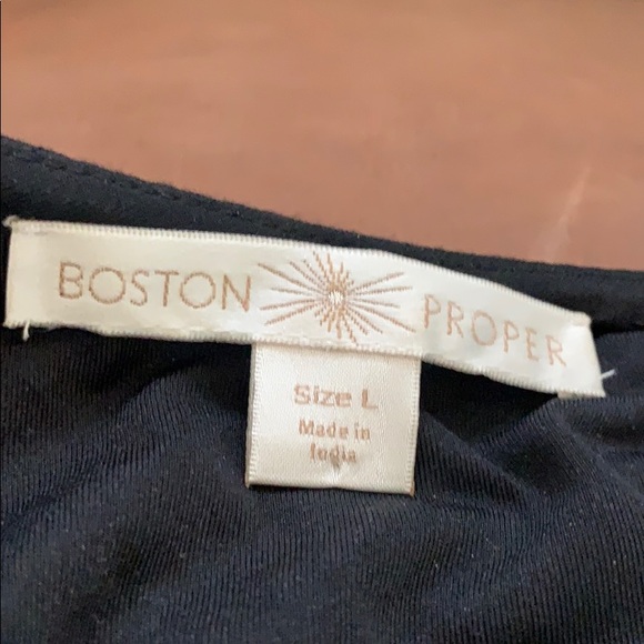 Beaded silver and black top - Picture 5 of 7